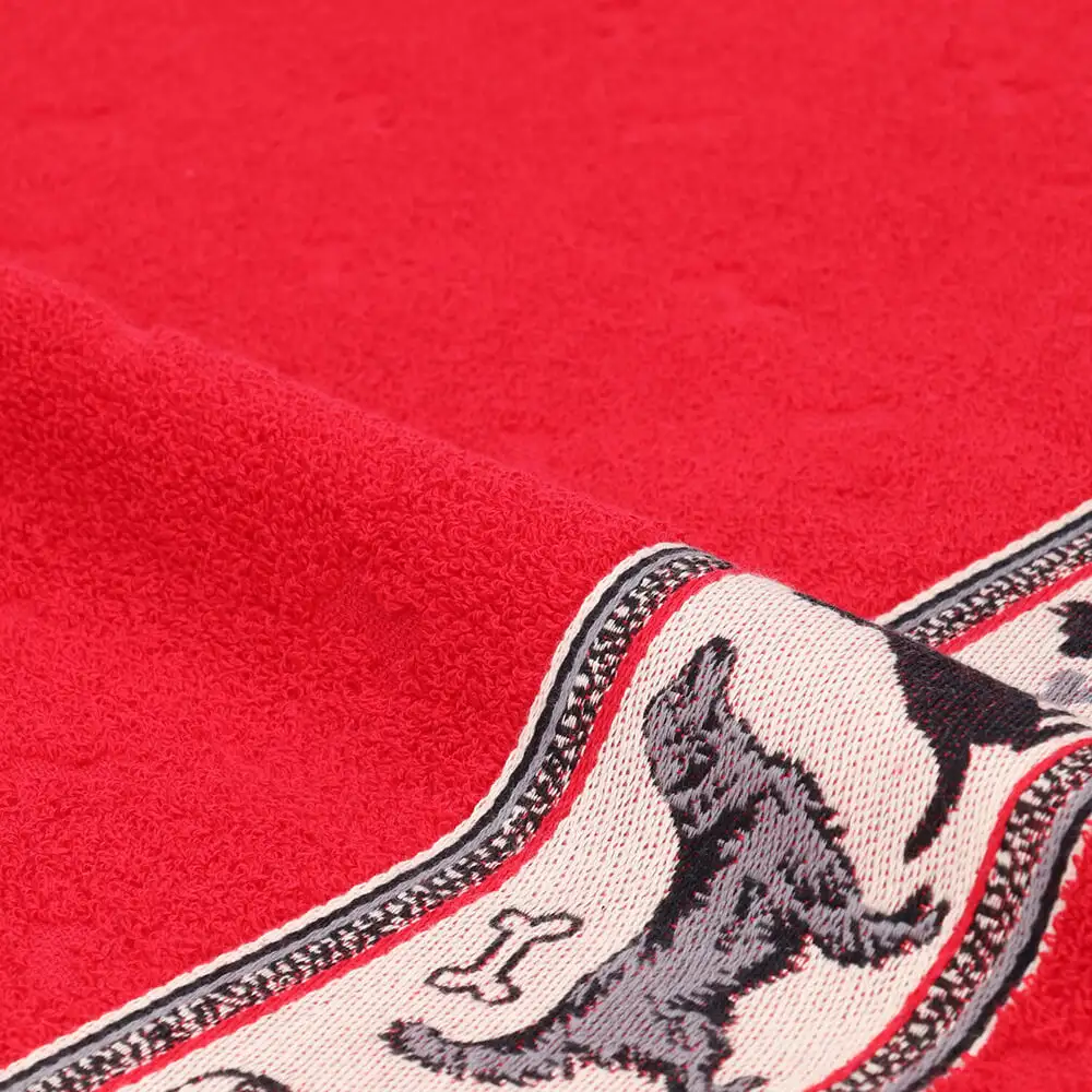 Bunzlau Castle keukendoek Dog rood - Afbeelding 2