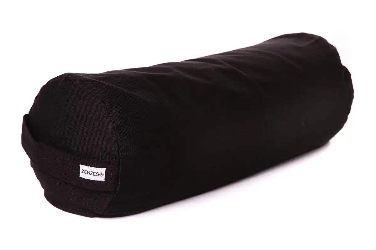 ZENZES® Pro Eco bolster met yogariem en 2 yogablokken - zwart - Afbeelding 2