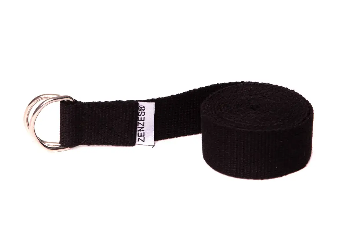 ZENZES® Pro Eco meditatiekussen met yogariem en 2 yogablokken - donkerblauw - Afbeelding 2