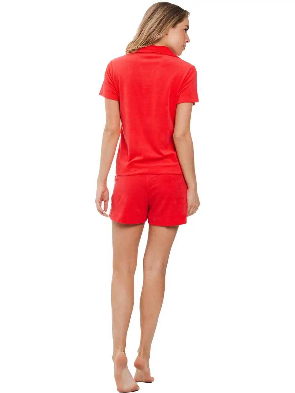 Rebelle dames shortama red 131251-628-1