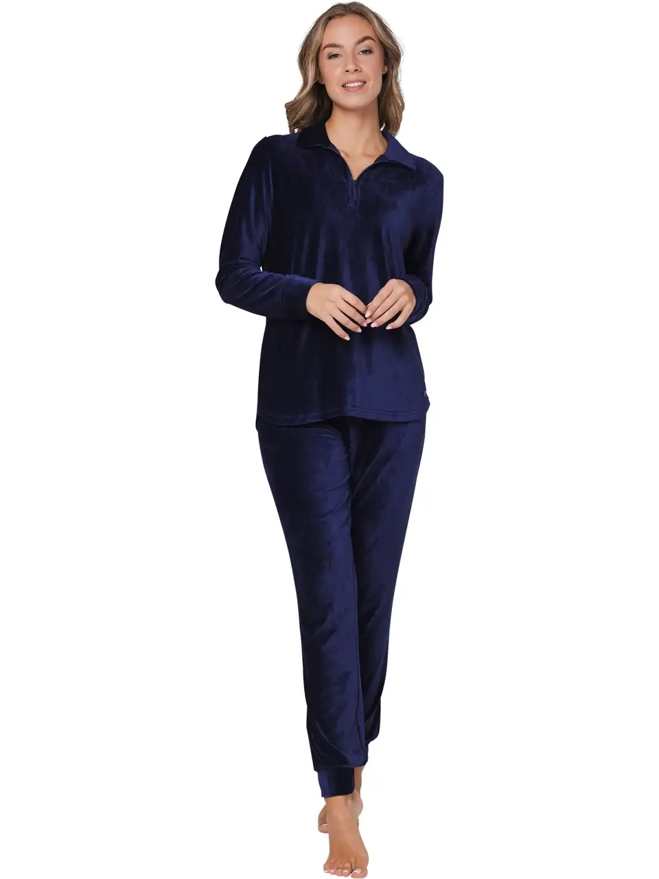 Pastunette dames huispak 181252-242-2 dark blue - Afbeelding 5