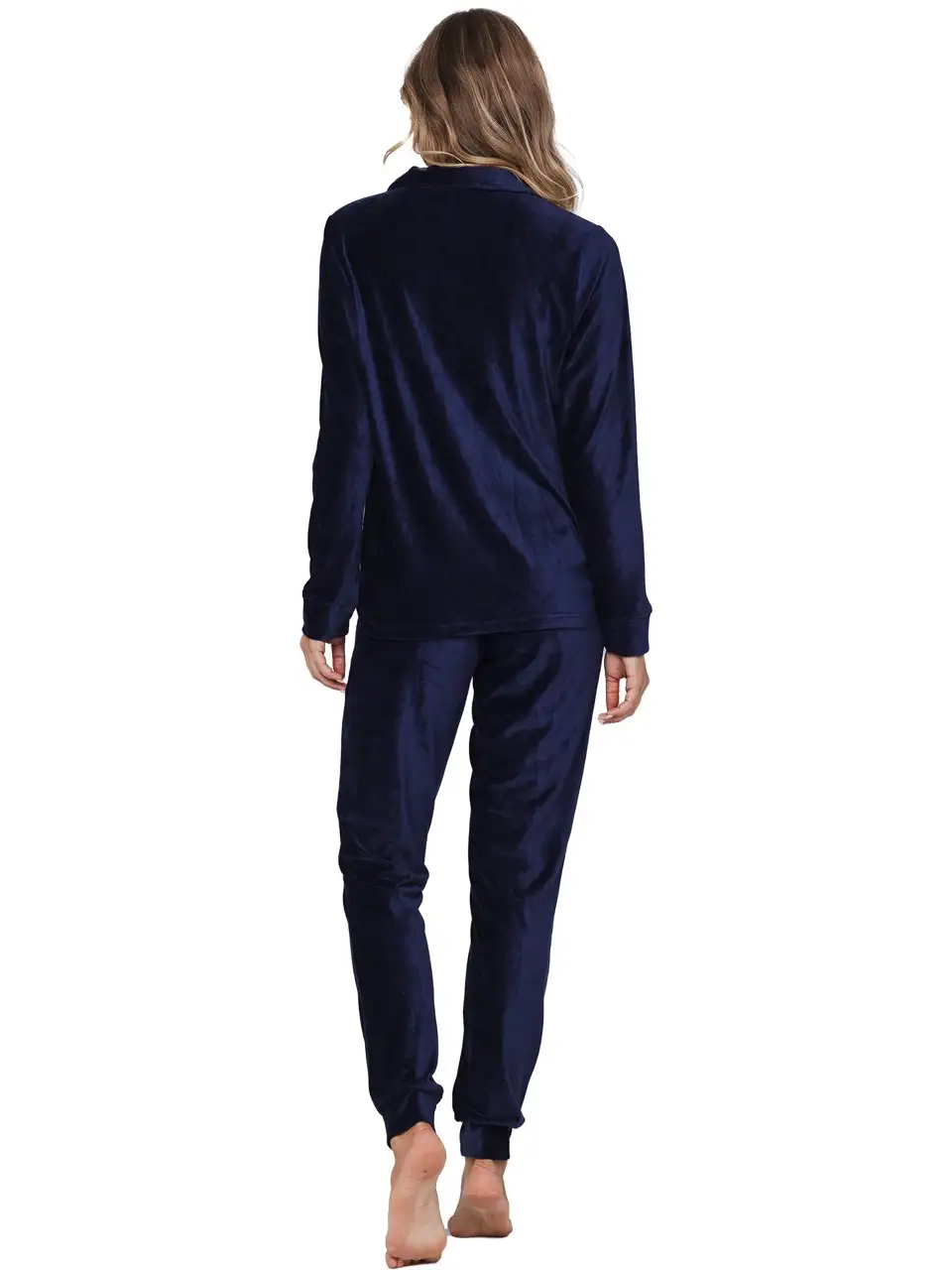 Pastunette dames huispak 181252-242-2 dark blue - Afbeelding 3