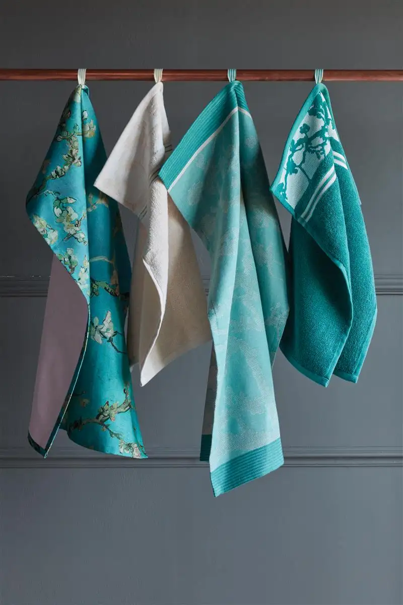 Beddinghouse x Van Gogh Museum keukendoek Fleurir (off-white) - Afbeelding 2