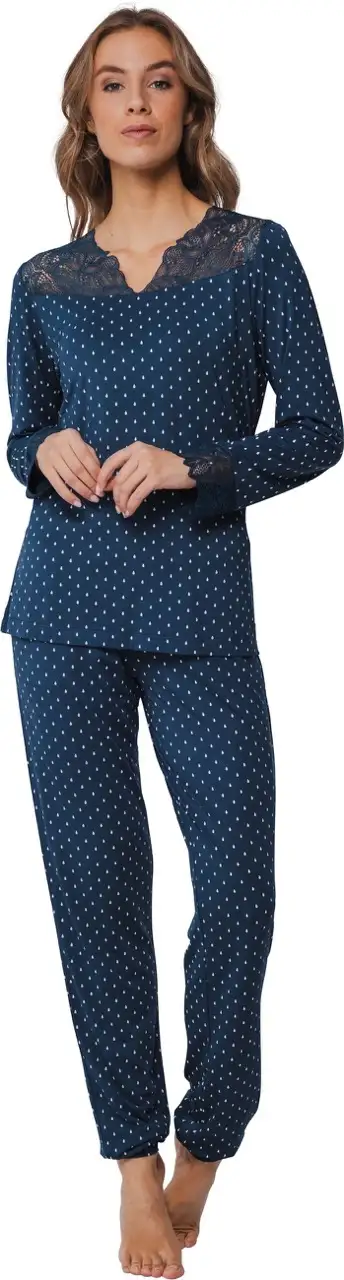 Pastunette dames pyjama dark blue 25242-302-2 - Afbeelding 4