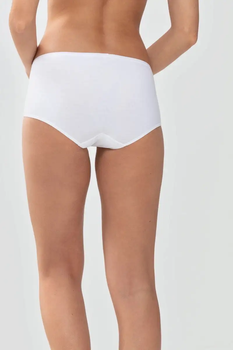 Mey dames short Superfine Organic wit 29817 - 44 - Afbeelding 4