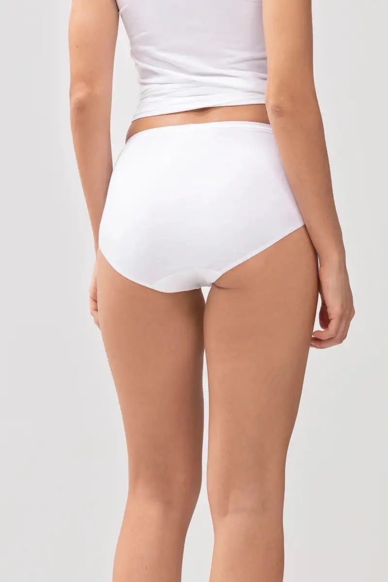 Mey dames tailleslip Superfine Organic wit 29818 - 42 - Afbeelding 2