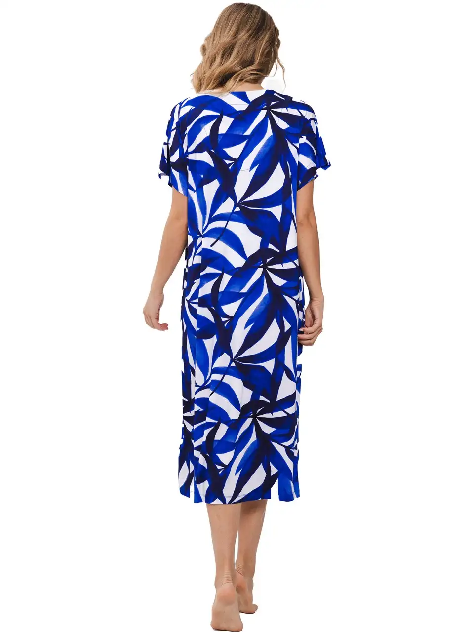 Pastunette dames beachdress blue 311251-318-2 - 40 - Afbeelding 2