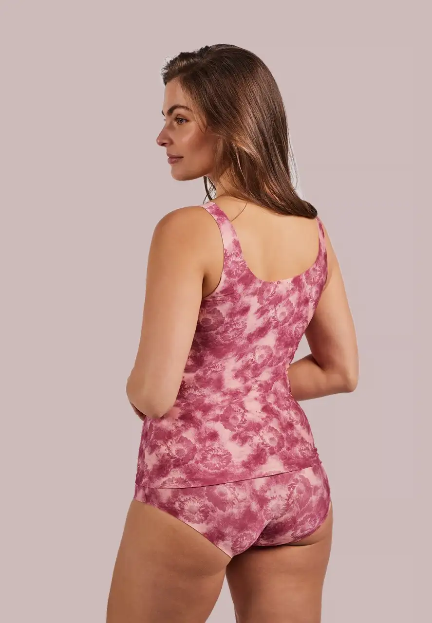 Ten Cate Secrets dames v-neck hemd spring flowers - Afbeelding 4