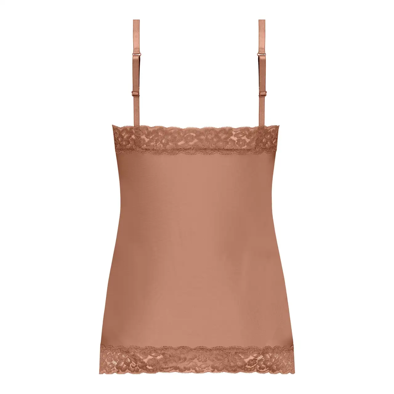 Ten Cate Secrets dames hemd kant (hazelnut) - S - Afbeelding 2