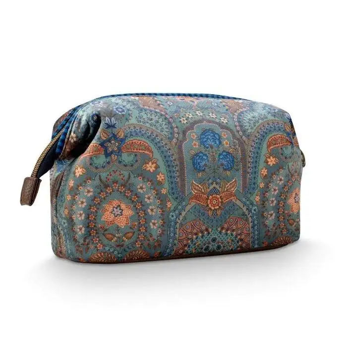 PiP Studio cosmetic purse Cooper medium Jabali blue - Afbeelding 2