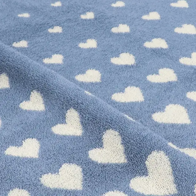 Bunzlau Castle keukendoek Hart grey-blue - Afbeelding 2
