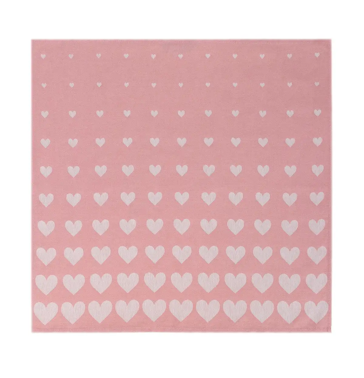 Bunzlau Castle theedoek Hart pink - Afbeelding 3