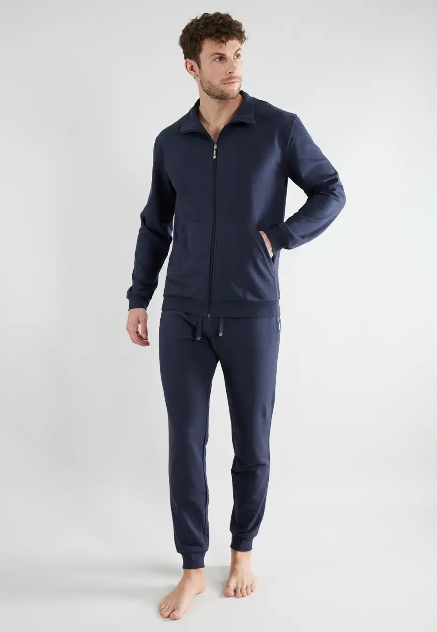 Götzburg heren huispak blauw 550287 - 48 - Afbeelding 5
