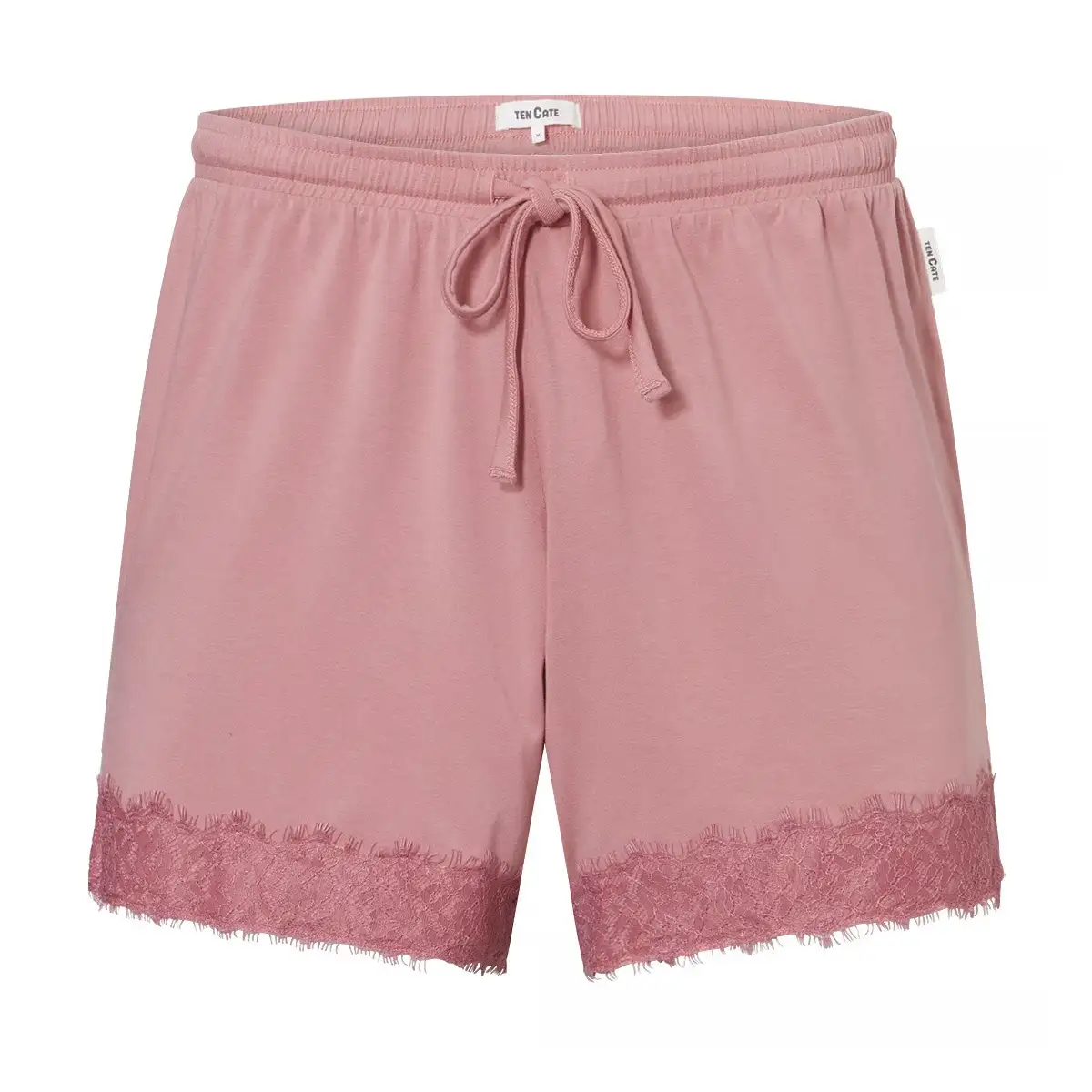 Ten Cate Secrets dames pyjamaset Shorty lace rose pink - S - Afbeelding 3