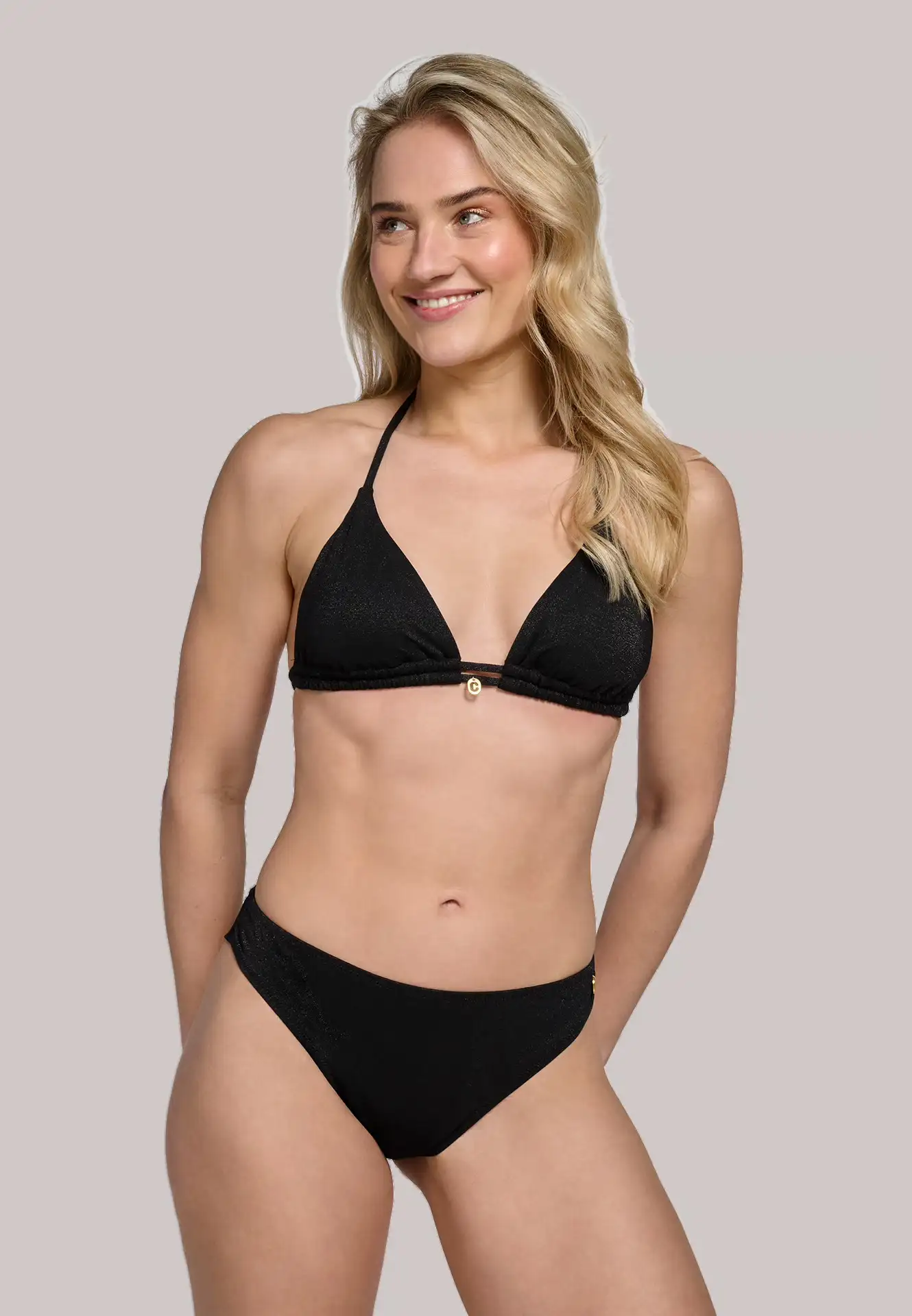Ten Cate bikini top triangle removable padding black - 42 - Afbeelding 4