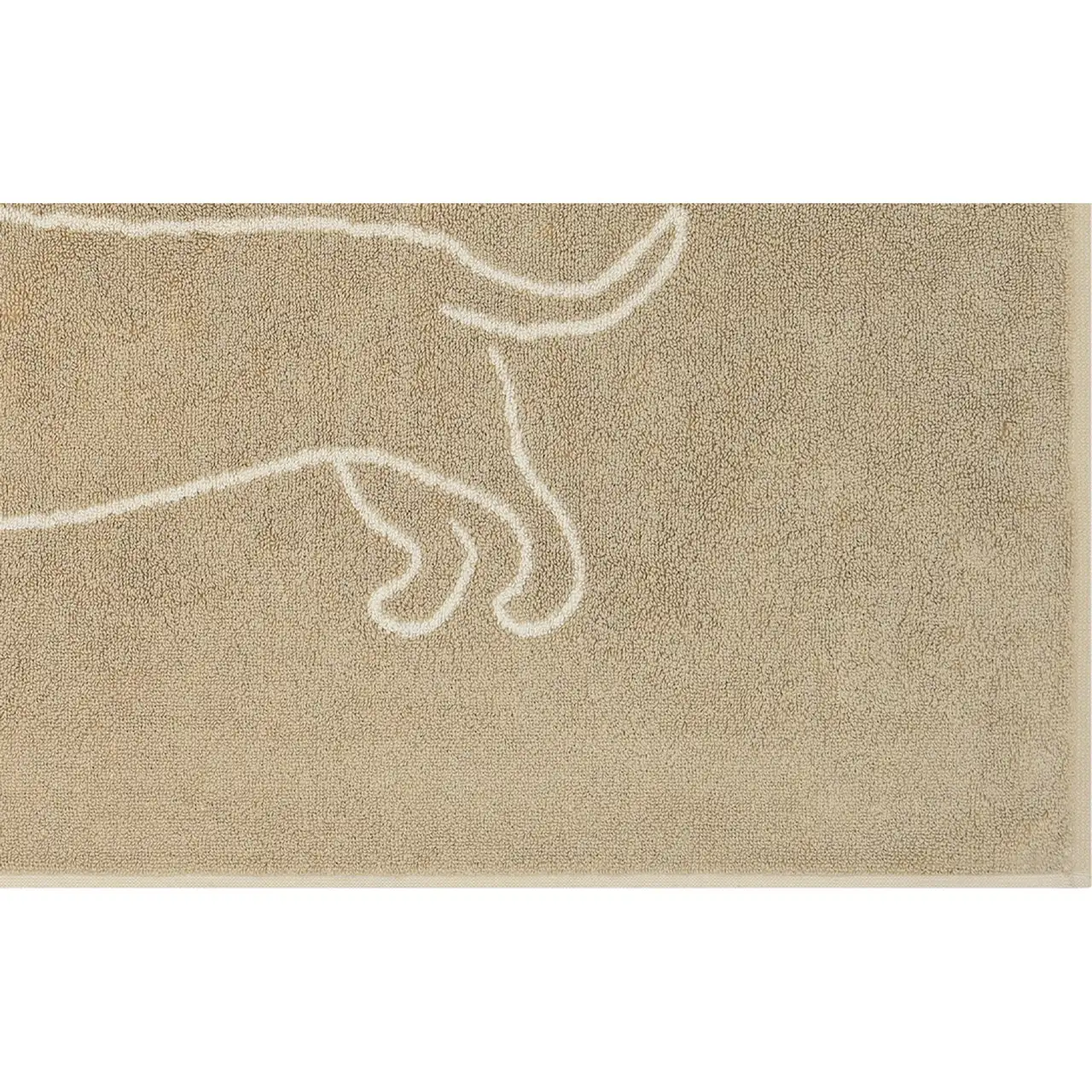 Cawö badmat We love Dogs 50x80cm natur beige 33 - Afbeelding 4