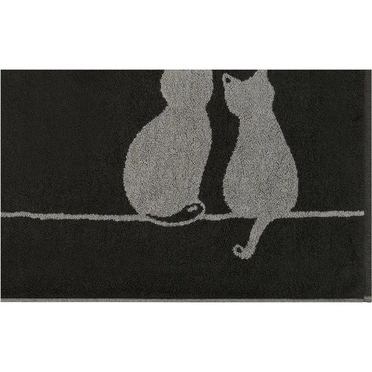 Cawö badmat Cute Cats 50x80cm basalt platin 77 - Afbeelding 4