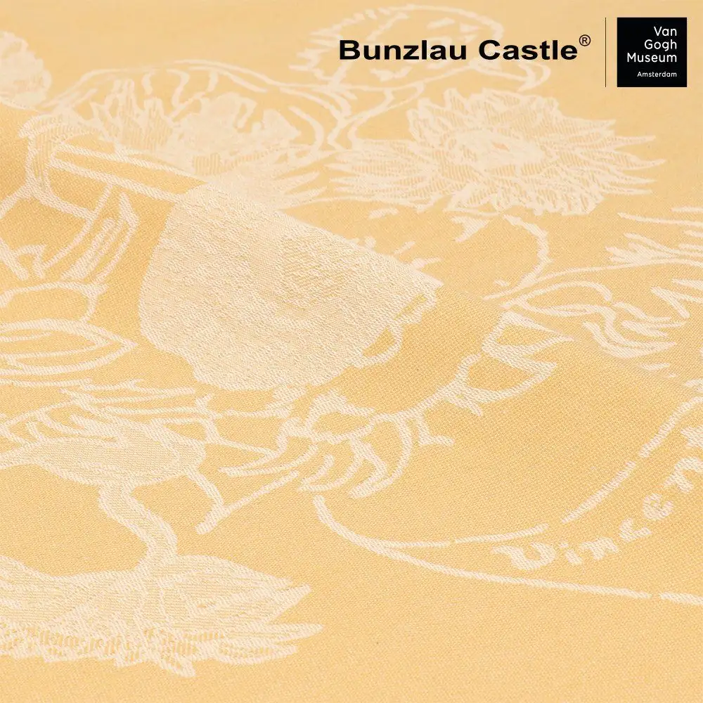 Bunzlau Castle theedoek Van Gogh Sunflower yellow - Afbeelding 2