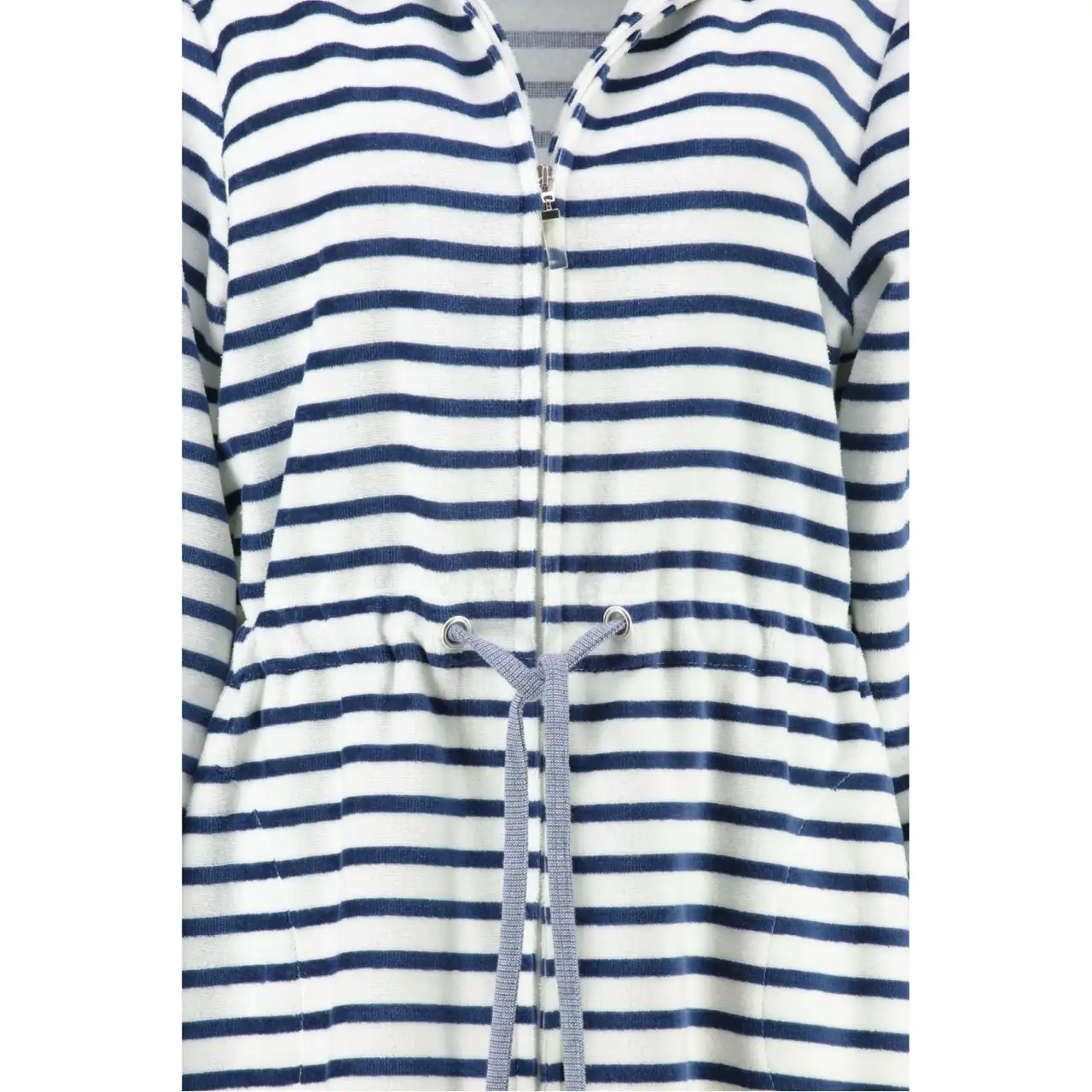 Cawö badjas met ritssluiting Breton (6597-16, blauw) - 36 - Afbeelding 4
