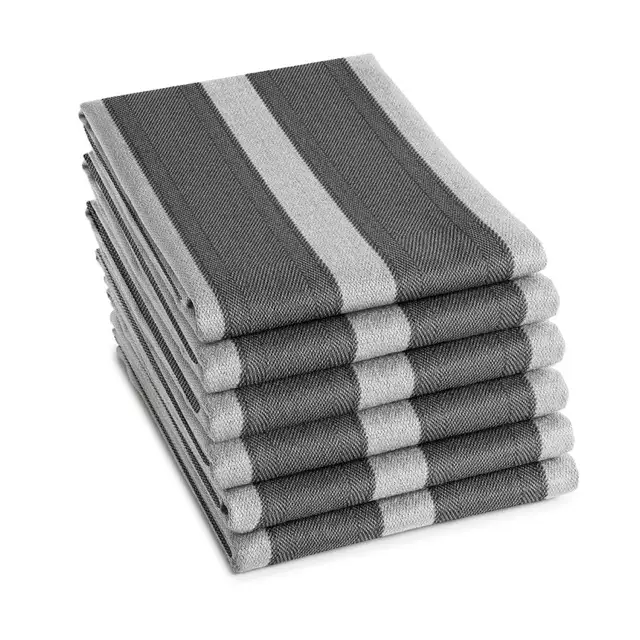 DDDDD theedoek Baxter grey - Afbeelding 2