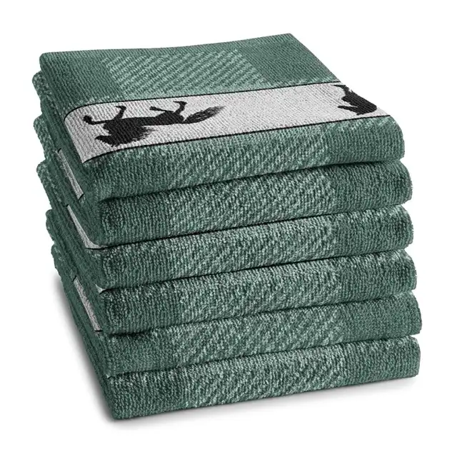 DDDDD keukendoek Shanti green - Afbeelding 3