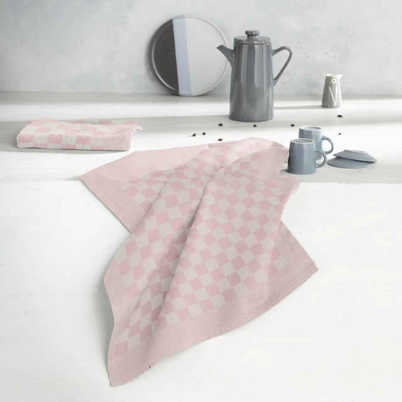 DDDDD keukendoek Barbeque pastel pink - Afbeelding 2