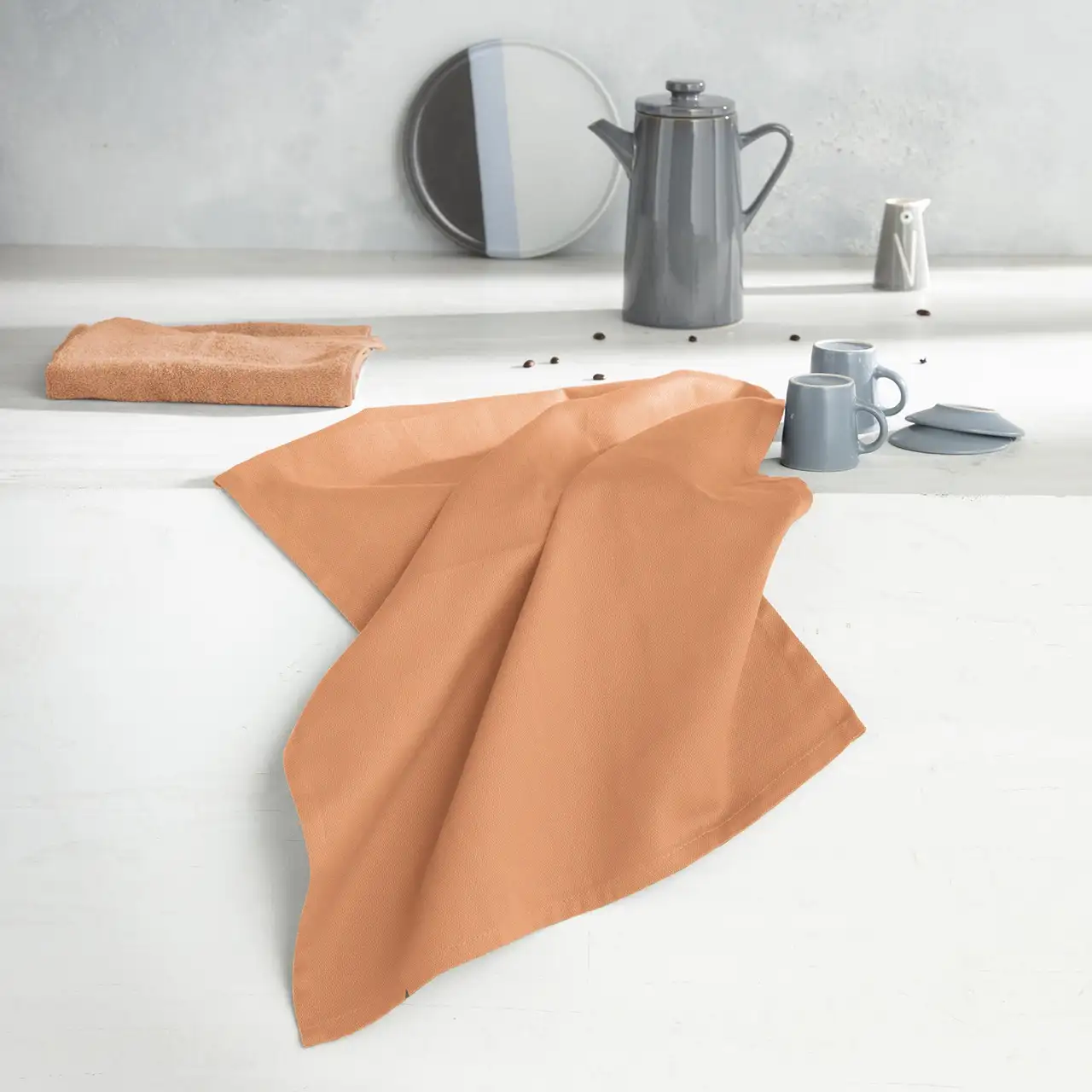 DDDDD theedoek Logo pastel peach - Afbeelding 3