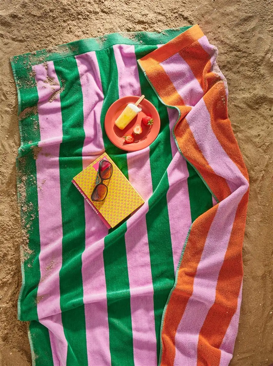 Kaat strandlaken Bora Bora multi 100x180cm - Afbeelding 3