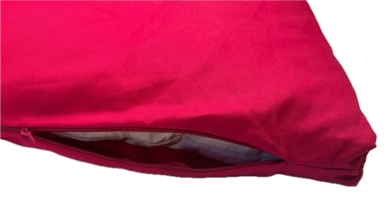 ZENZES® Pro Eco meditatiekussen Zabuton 90x70cm fuchsia - Afbeelding 2