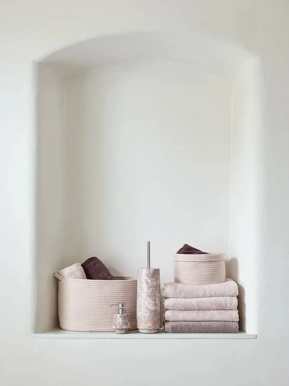 Aquanova badserie London cameo 180 - Handdoek 55x100cm - Afbeelding 2