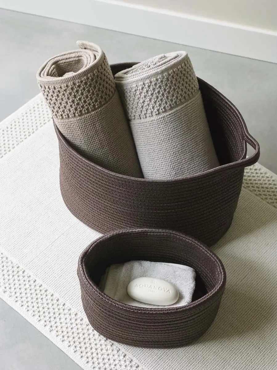 Aquanova opbergmand Rena medium 538 pecan - Afbeelding 3