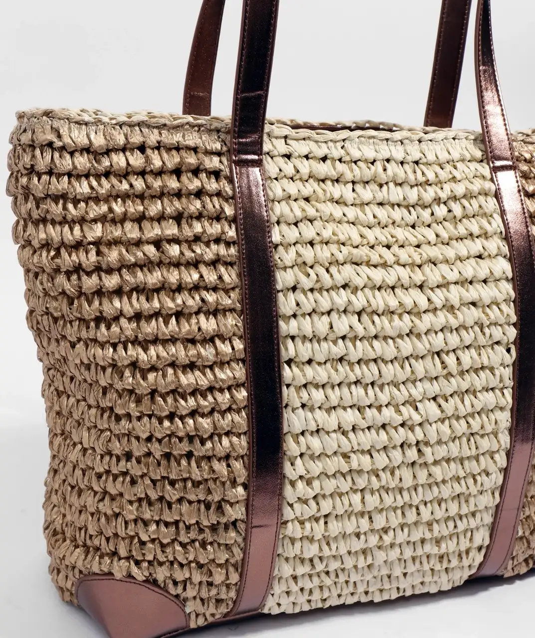 Pia Rossini Aragon tas goud 40x30cm - Afbeelding 2