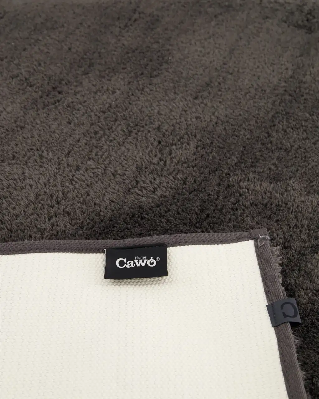Cawö badmat Solid 60x100cm 1009 basalt - Afbeelding 3