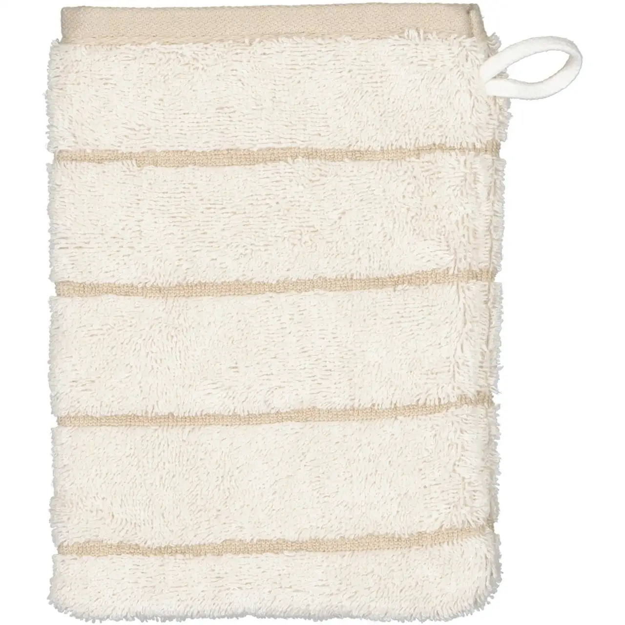 Cawö badserie Balance doubleface natur 6232 - Washand 16x22cm - Afbeelding 5