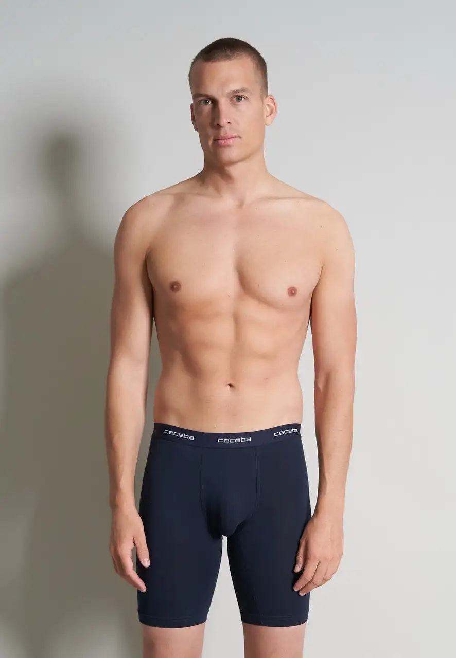 Ceceba boxershort Cyclist 2-pack Monza long blauw 10180 - 6 (L) - Afbeelding 4
