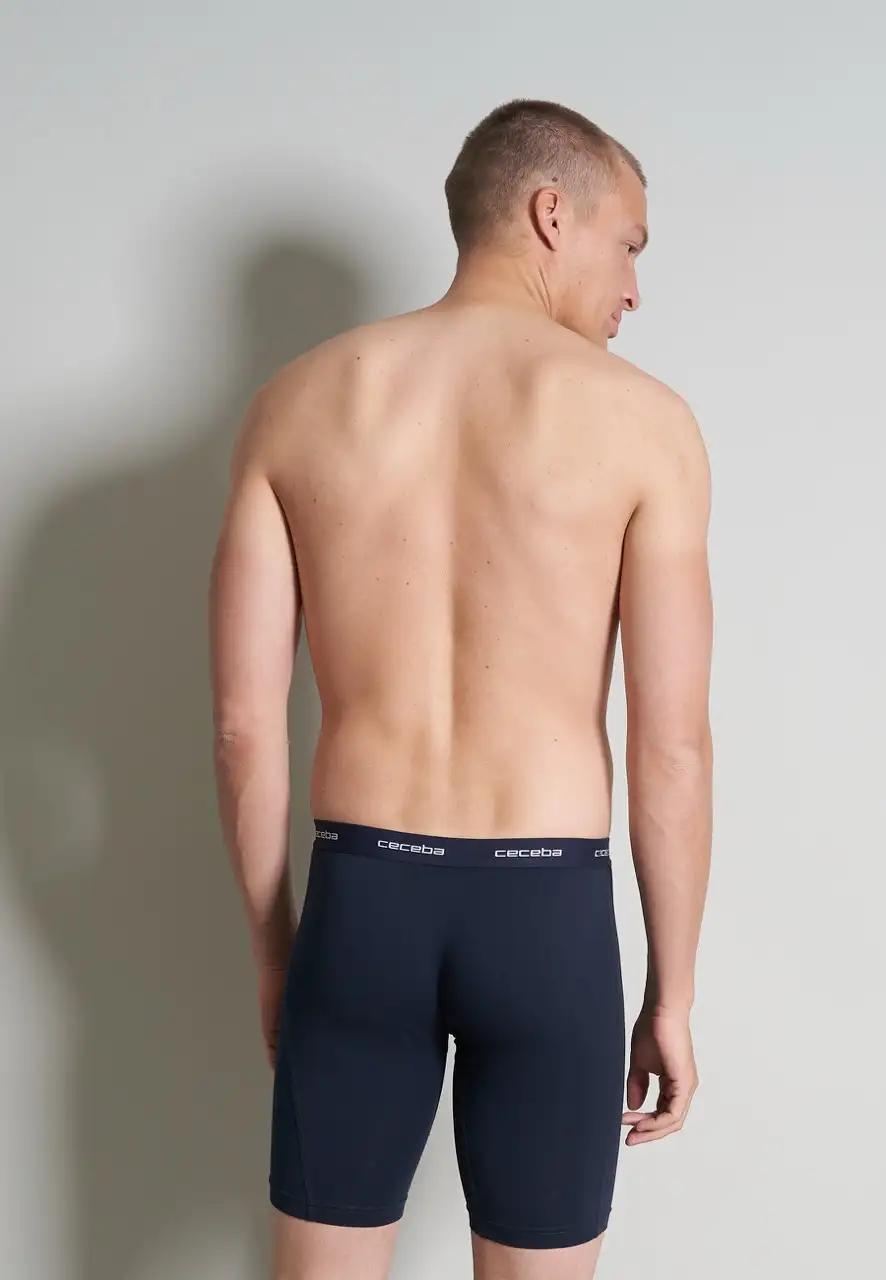 Ceceba boxershort Cyclist 2-pack Monza long blauw 10180 - 12 (5XL) - Afbeelding 3