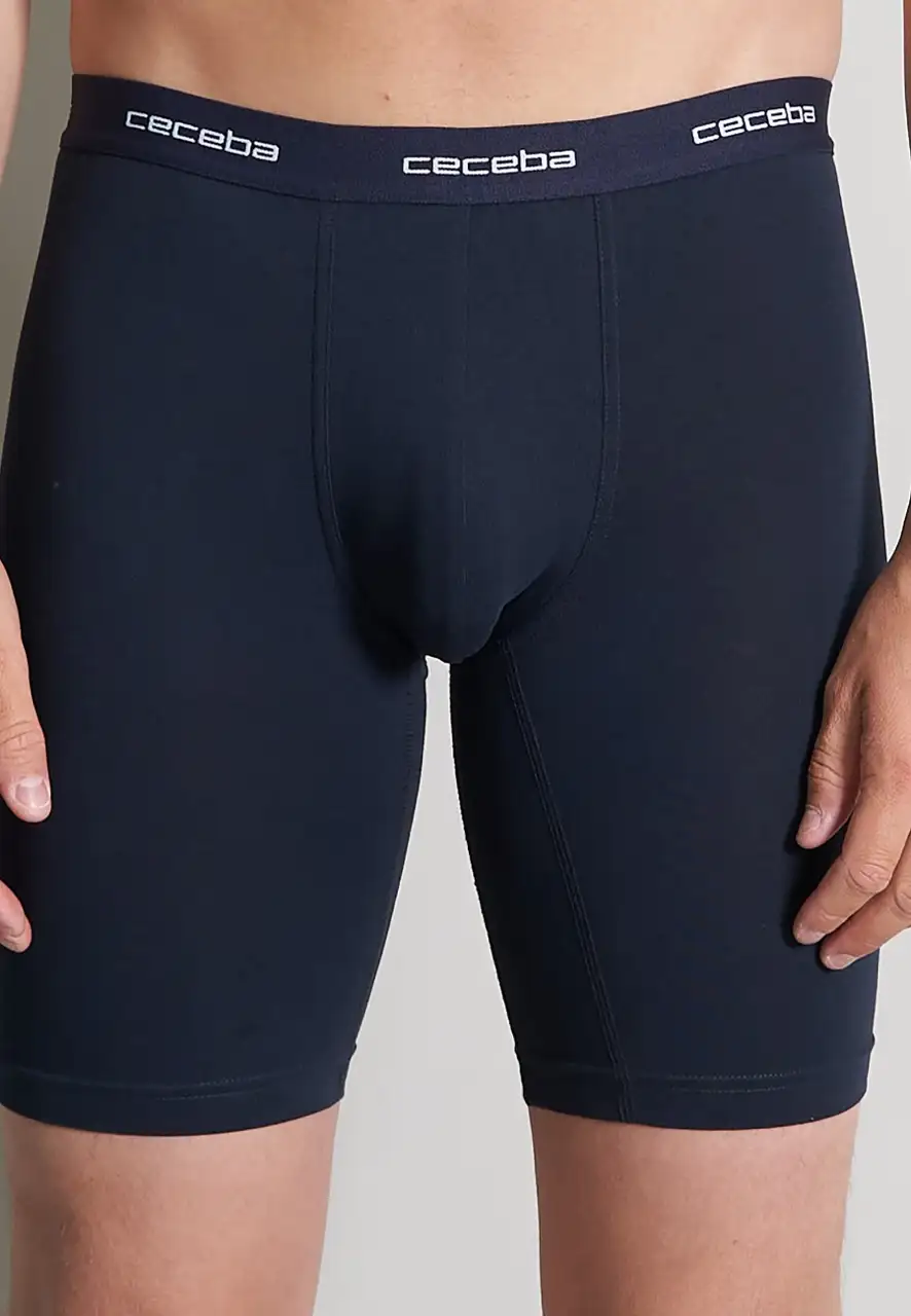 Ceceba boxershort Cyclist 2-pack Monza long blauw 10180 - 12 (5XL) - Afbeelding 2