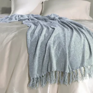 Zo! Home plaid Ciniglia 140x200cm denim