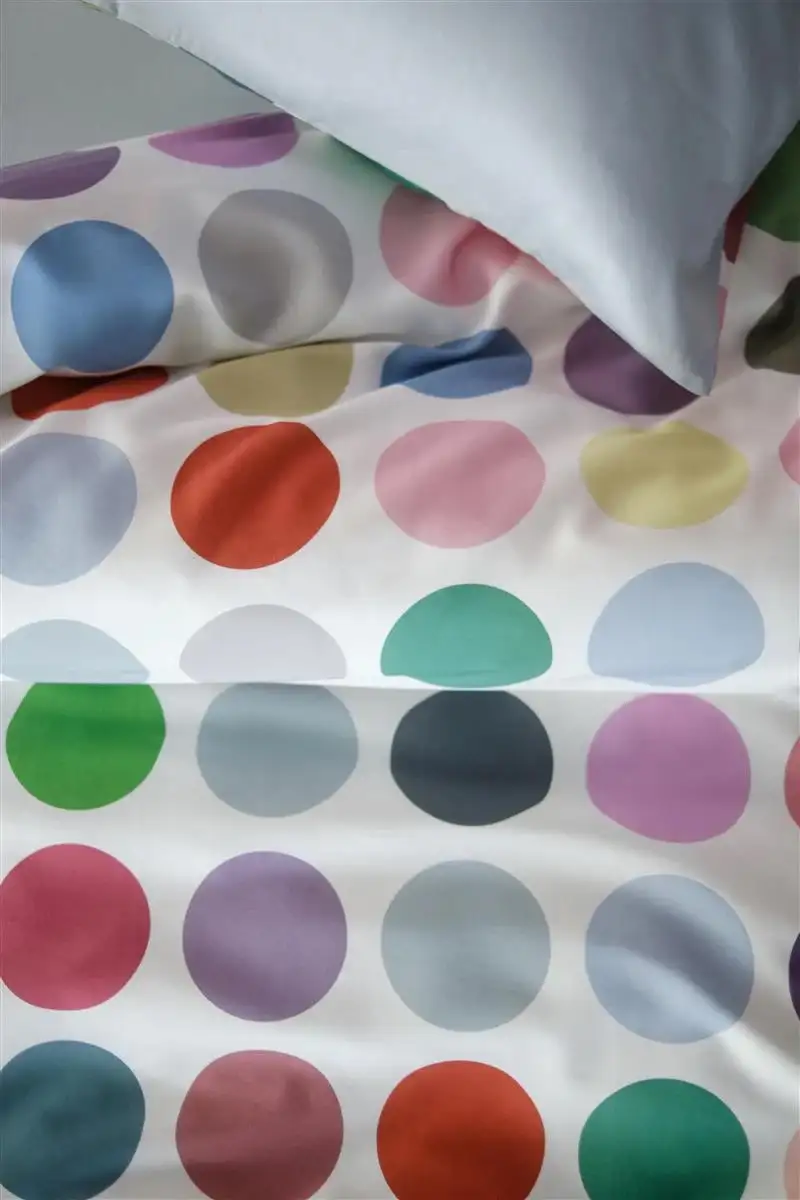 Beddinghouse DD dekbedovertrek Confetti satijn 240x200/220 multi - lits-jumeaux 240x200/220 + 2 slopen - Afbeelding 2