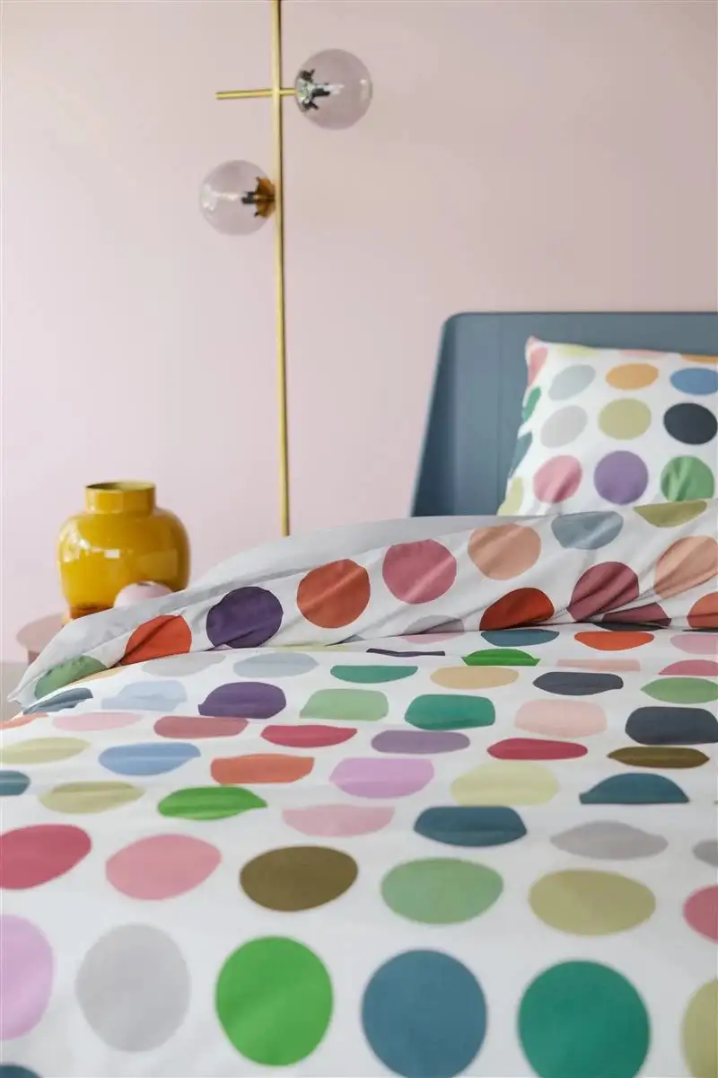 Beddinghouse DD dekbedovertrek Confetti satijn 240x200/220 multi - lits-jumeaux 240x200/220 + 2 slopen - Afbeelding 3