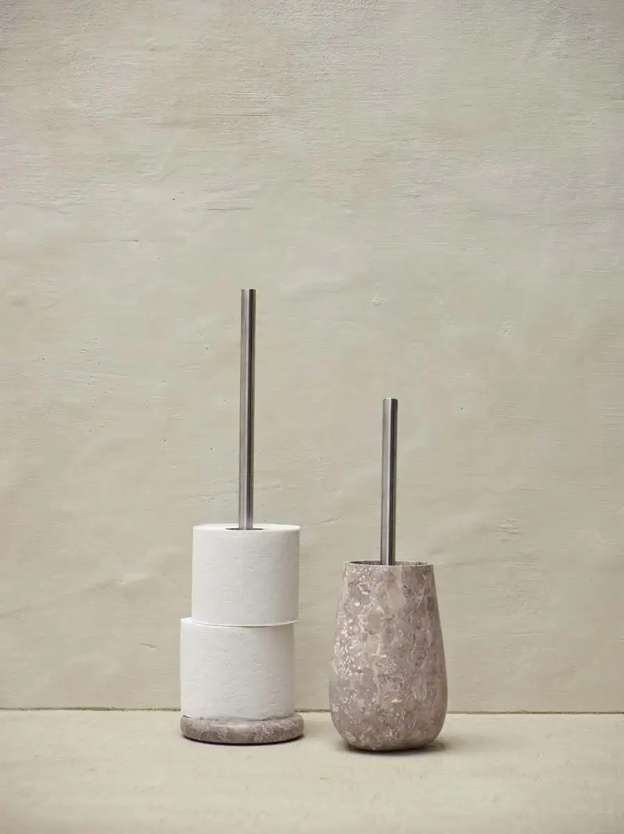 Aquanova toiletborstelhouder Conor 15 beige - Afbeelding 2
