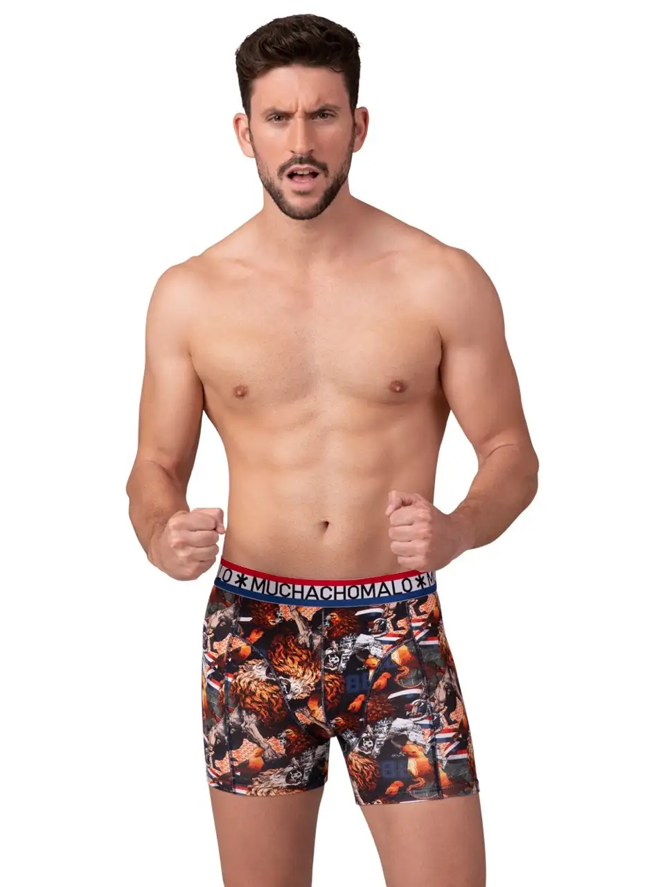 MuchachoMalo boxershort 2-pack Dutch Lion EK2024 - 4 (S) - Afbeelding 5