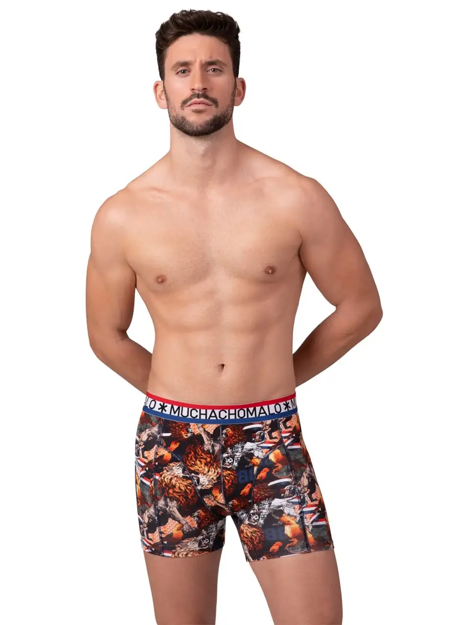 MuchachoMalo boxershort 2-pack Dutch Lion EK2024 - 4 (S) - Afbeelding 6