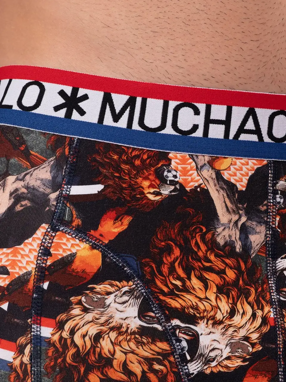 MuchachoMalo boxershort 2-pack Dutch Lion EK2024 - 4 (S) - Afbeelding 2