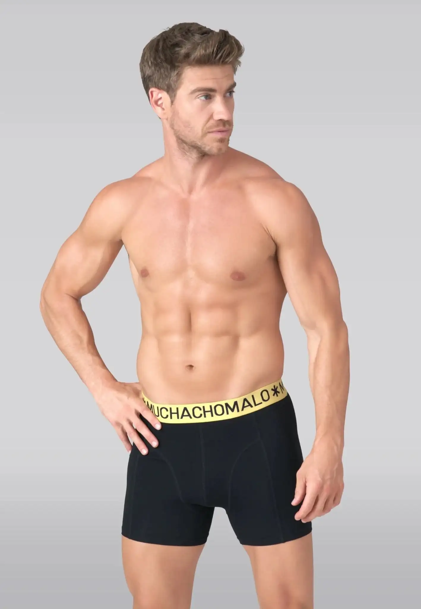 Muchachomalo Boxershort LCSolid-166 Hello Sunshine 5-pack - 8 (XXL) - Afbeelding 2