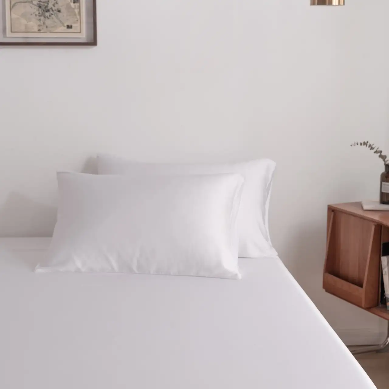 Boomba Bamboo premium kussenslopen 2-pack coco white - Afbeelding 2