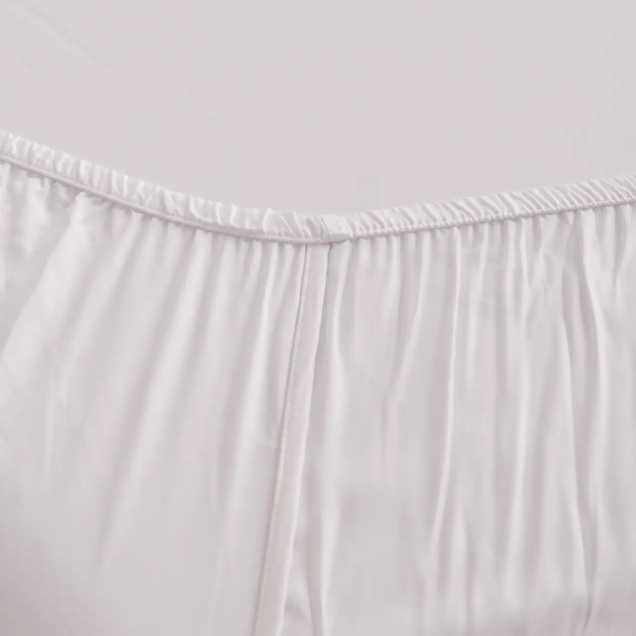 Boomba Bamboo premium hoeslaken Coco white 35cm - 80x210 - Afbeelding 2