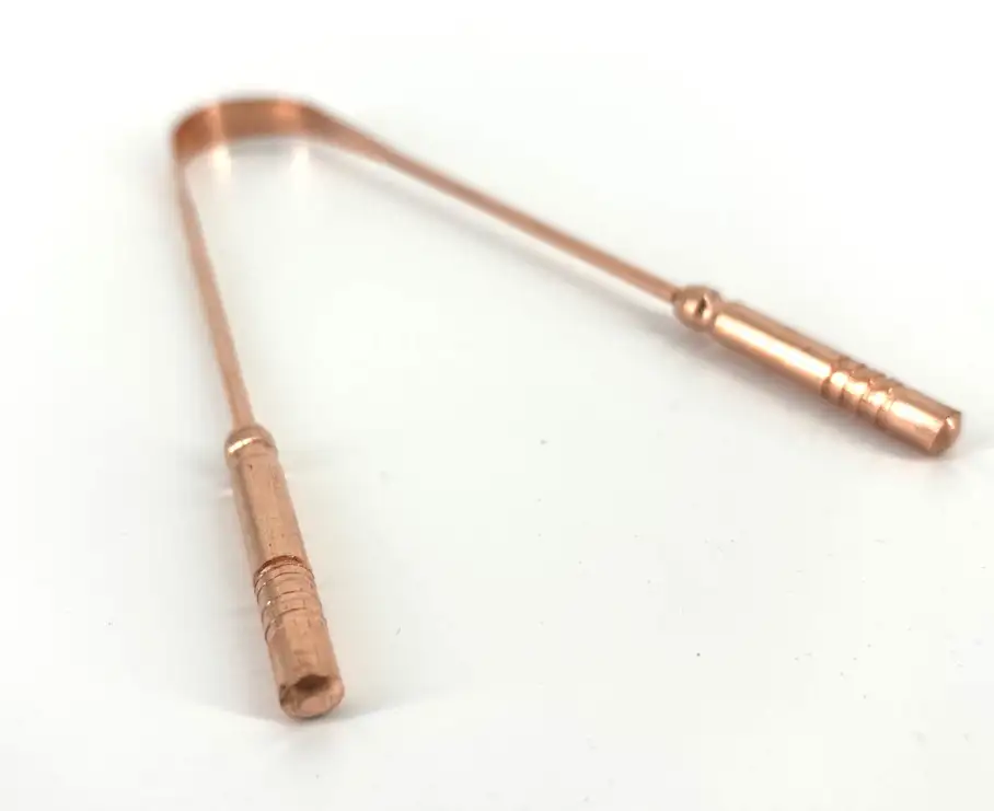 ZENZES® koperen tongschraper - Afbeelding 4