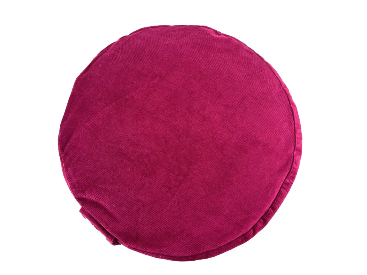 ZENZES® meditatiekussen corduroy 33x15cm fuchsia - Afbeelding 4