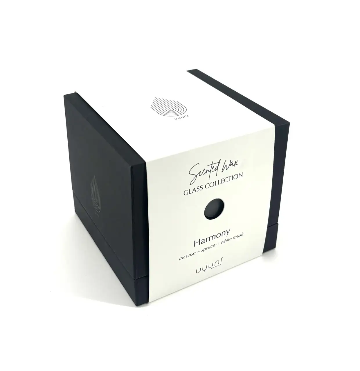Uyuni led-geurkaars Scented Wax Uplift 8,5 x 9,5cm beige - Afbeelding 3